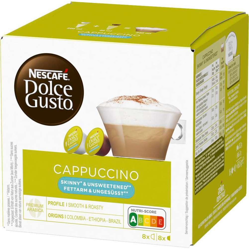 Nescafé Coffee capsules Dolce Gusto, Cappuccino unsweetened