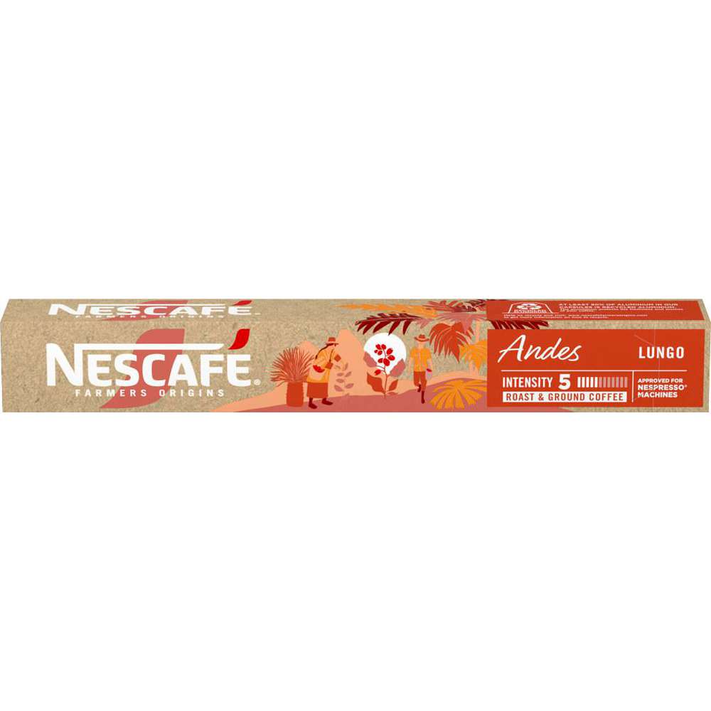 Coffee capsules, Farmers Origins Andes Lungo Mild