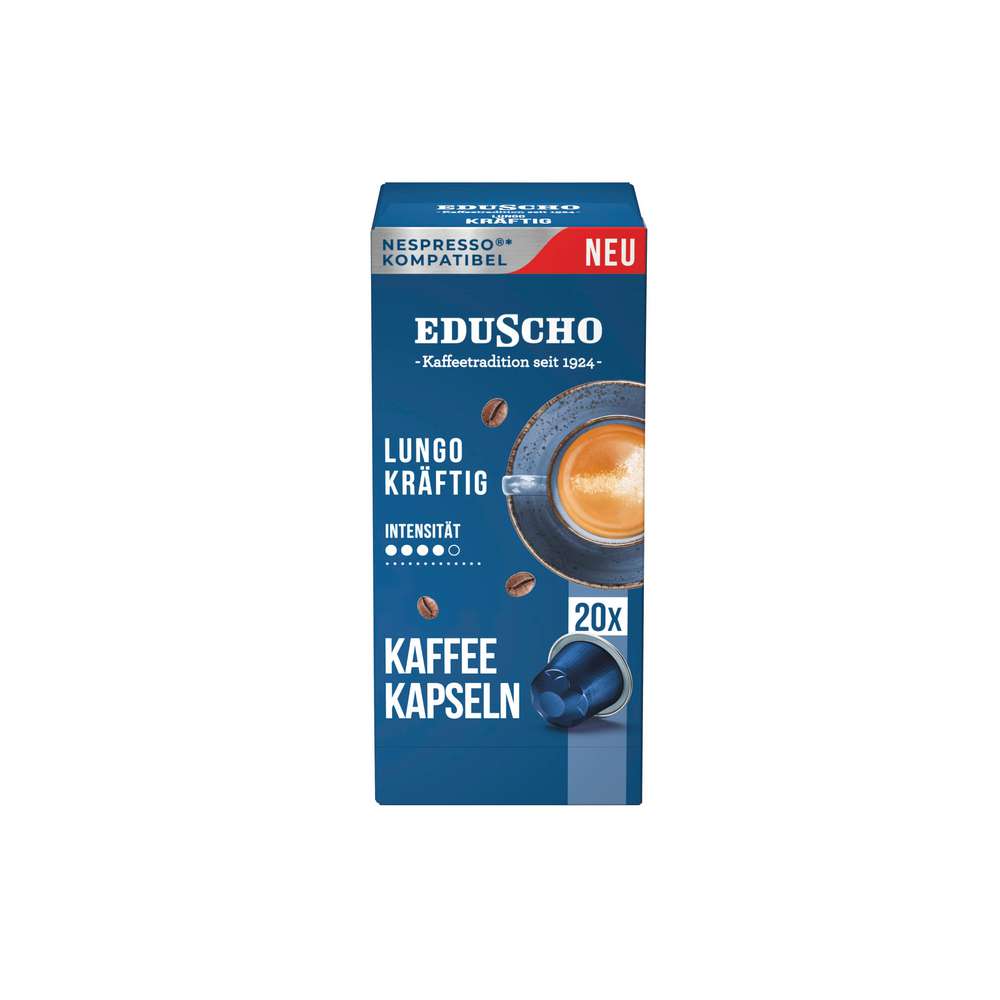 Coffee capsules, strong lungo