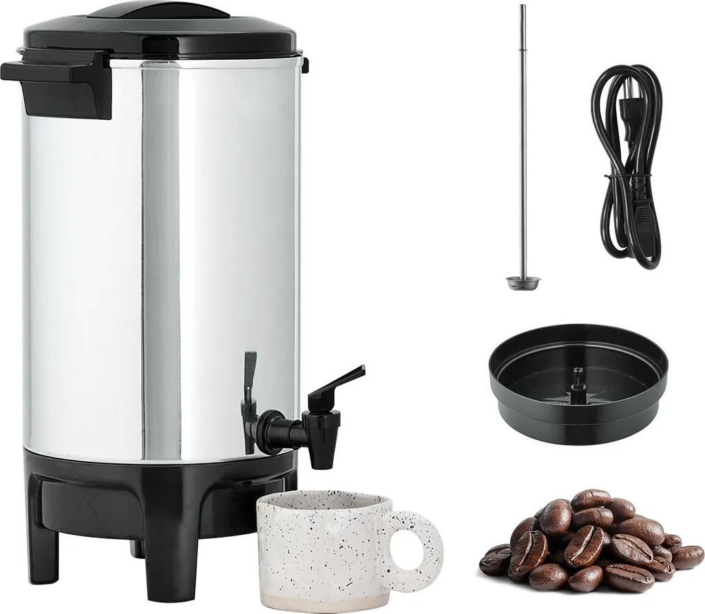StarTech Coffee machine - Hot beverage dispenser - 6 L capacity (40 cups) - Drip-free tap - Automatic temperature control - For catering, church, restaurant, café