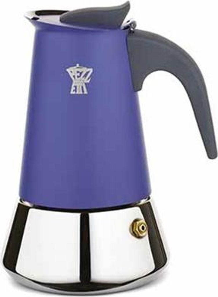 Coffee pot for 10 cups, 15 x 13.5 x H21.5 cm - Indigo - Steelexpress - Pezzetti