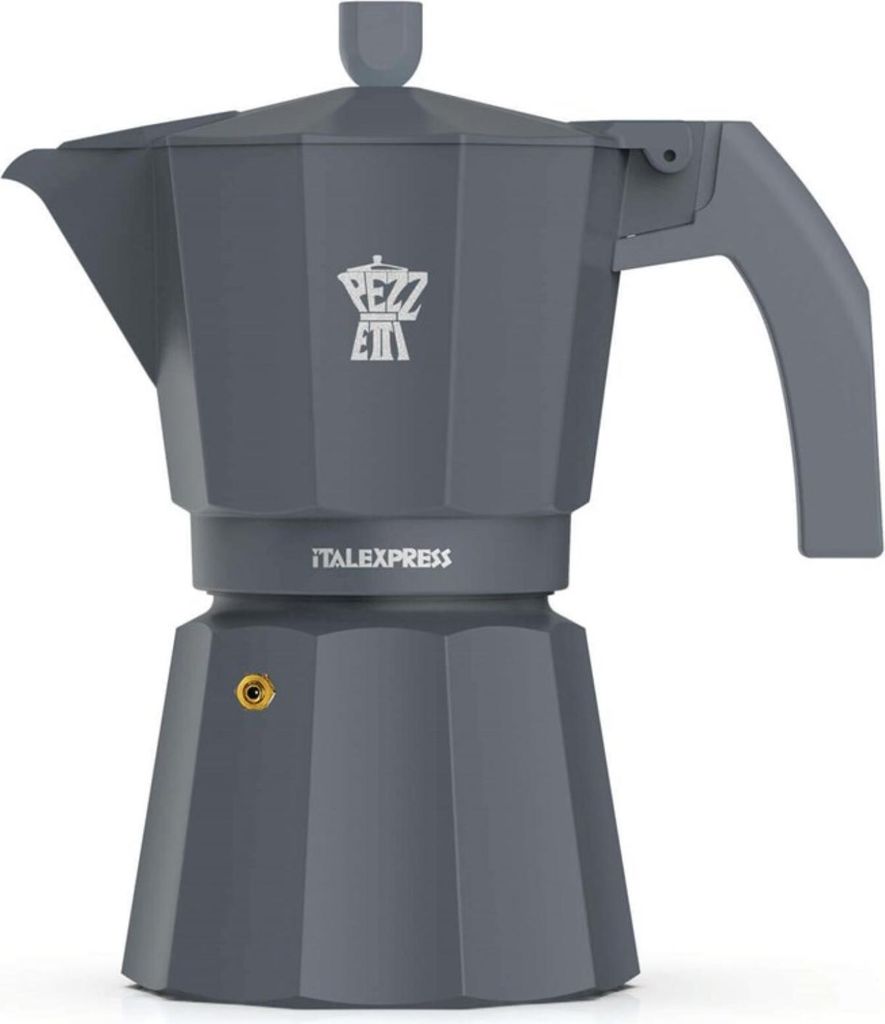 Coffee pot for 6 cups 19 x 10.4 x H20 cm - Dark grey - Italexpress - Pezzetti