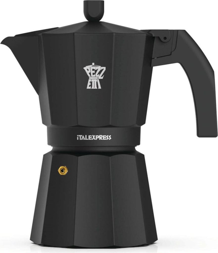 Coffee pot for 6 cups 19 x 10.4 x H20 cm – Black – Italexpress – Pezzetti