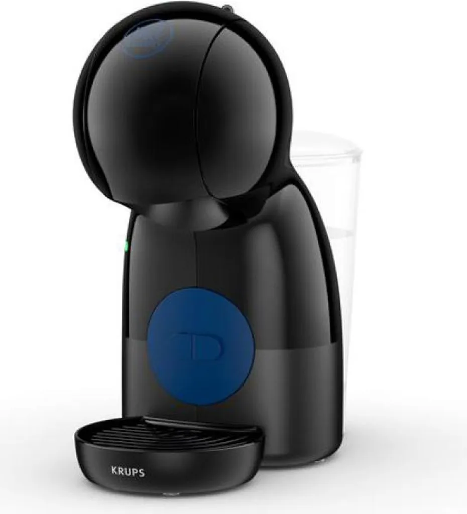 Coffee maker with pods, 15 bars, 1340W, black, Krups YY4202FD