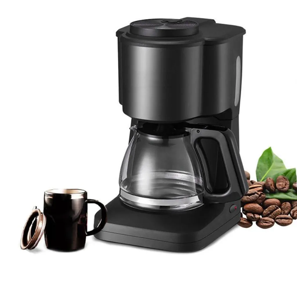 Traumheim Coffee maker, 600W high-performance coffee maker, 6 cups, with thermal carafe, keep-warm function, borosilicate glass carafe, drip-stop