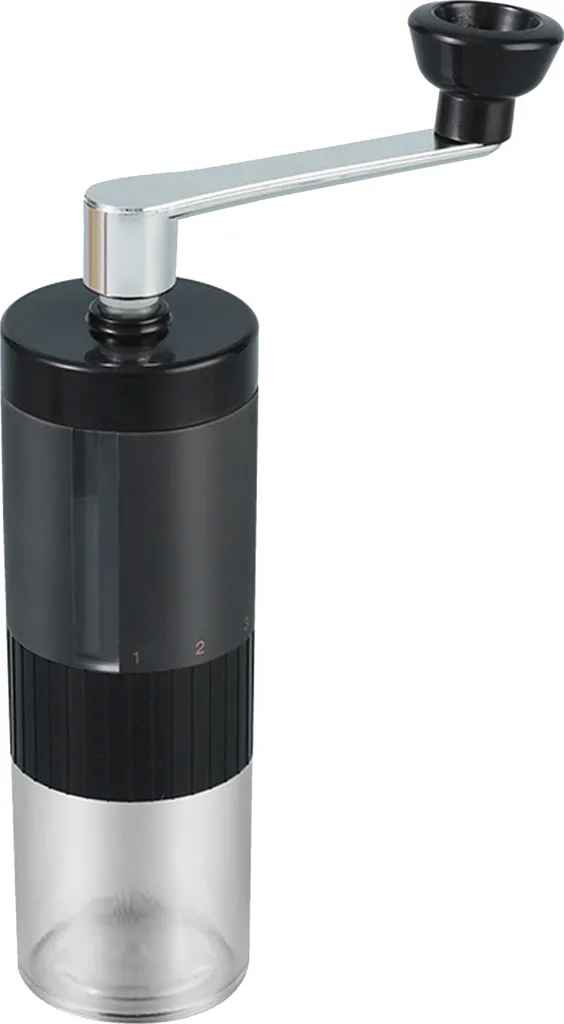 Homedvery Stainless steel coffee grinder, hand-cranked grinder, adjustable thickness, manual grinding tool for coffee, nuts, spices