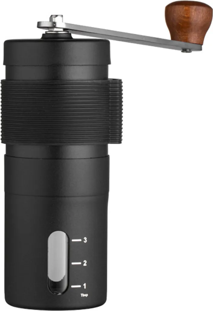 Homedvery Coffee grinder, stainless steel, manual coffee grinder, portable mini bean grinder with grinding precision for home, office and travel