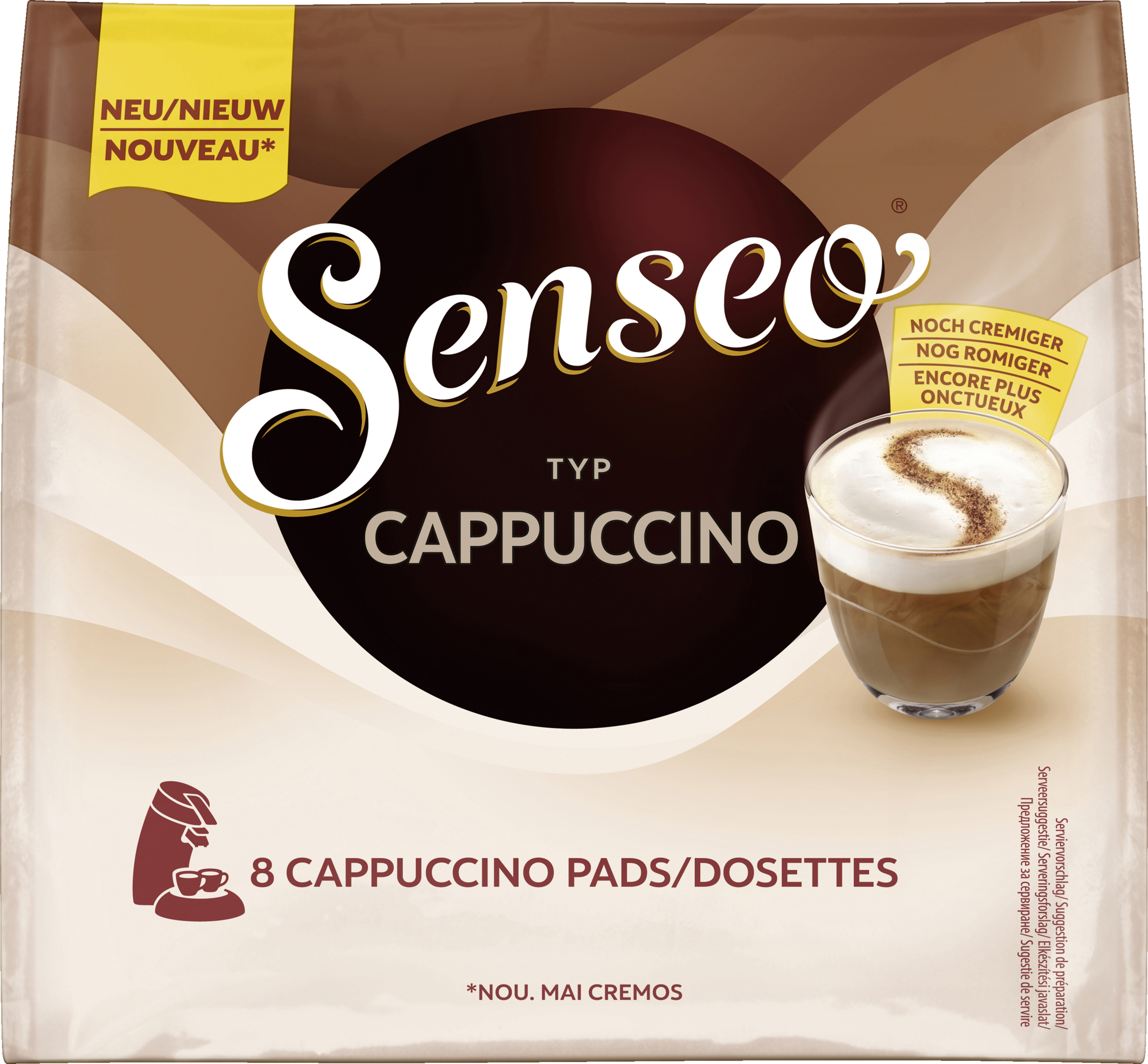 Senseo Coffee pads cappuccino
