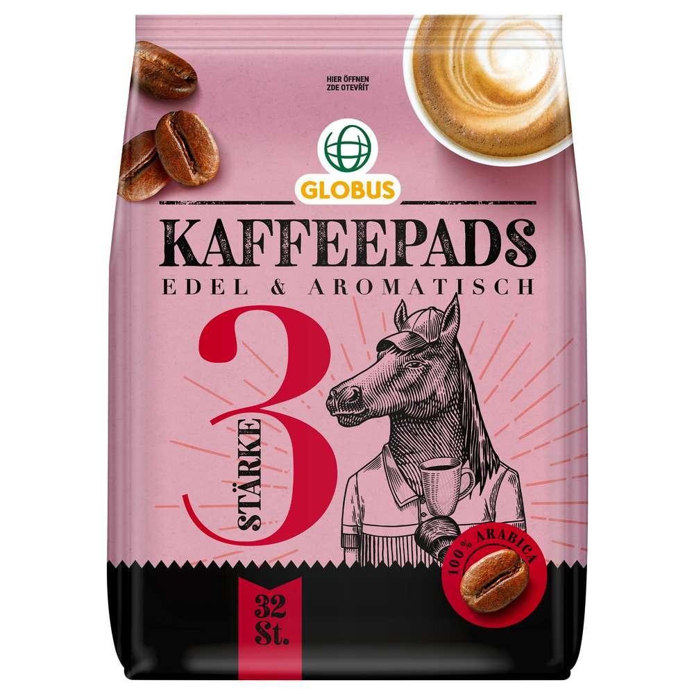 GLOBUS Coffee pods strength 3, noble and aromatic