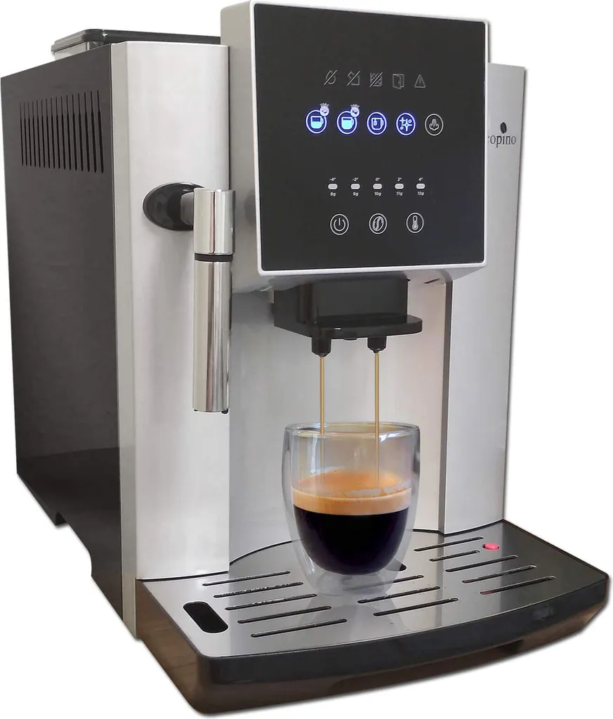 Acopino Fully automatic coffee machine with integrated grinder – Espresso, coffee & milk drinks – Fully automatic coffee machine – Napoli
