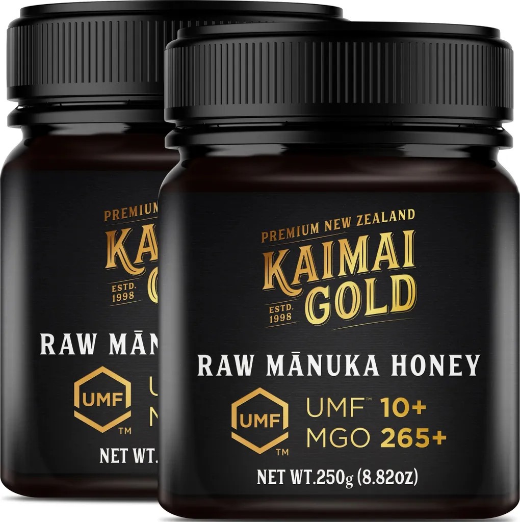Kaimai Gold MGO 263+ / UMF 10+ Manuka Honey * 500g (= 2x 250g) Premium Monofloral UMF® Certified New Zealand Manuka Honey * 250 300 310 356 400