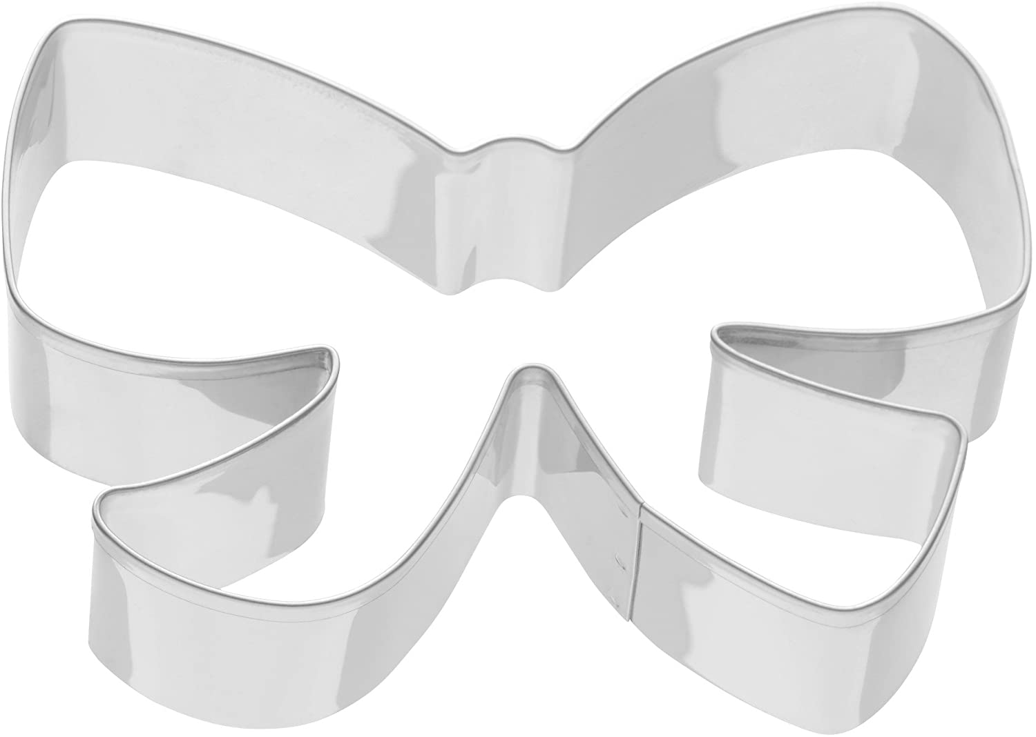 Kaiser Cookie Cutter Bow Birthday Stainless Steel Cookie Cutter 8 x 5 x 2.5 cm