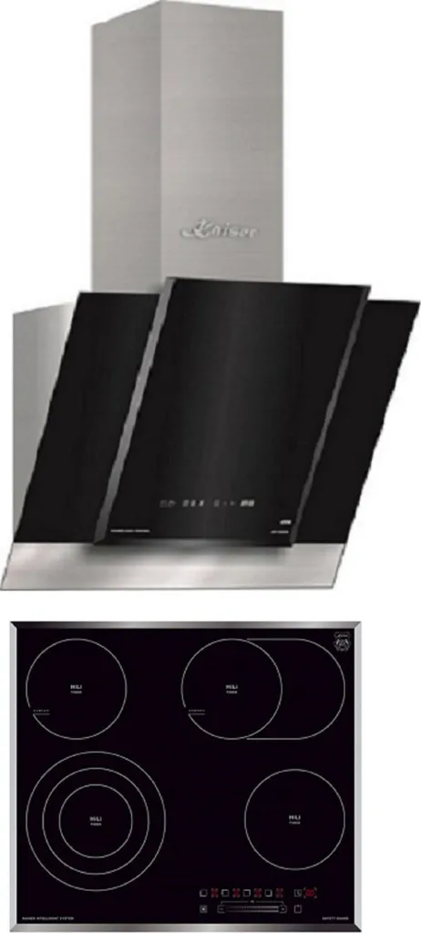 Kaiser extractor hood AT 6438 F ECO 60cm + KCT 6715 F electric hob