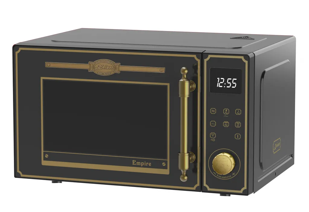 Kaiser Empire M 2530 Em Retro Microwave Oven 25L with Hot Air Grill, 25 Functions