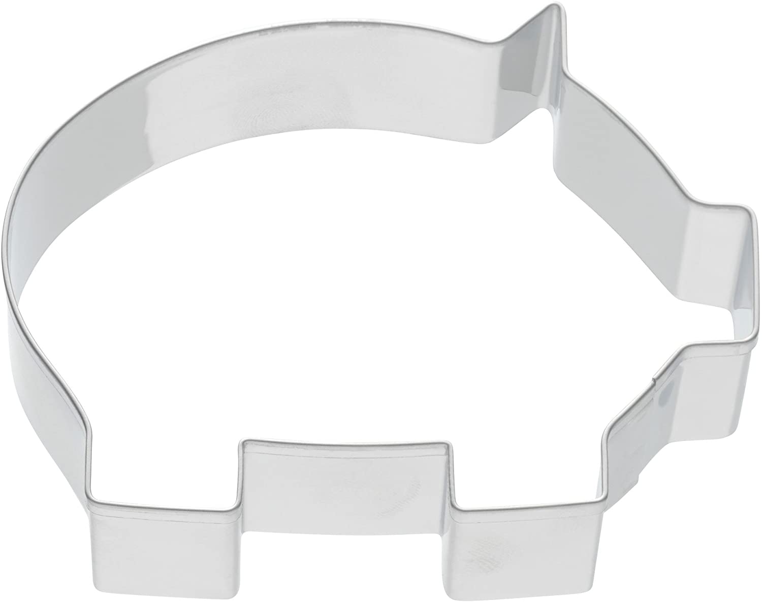 Kaiser Good Luck Pig Cookie Cutters Stainless Steel