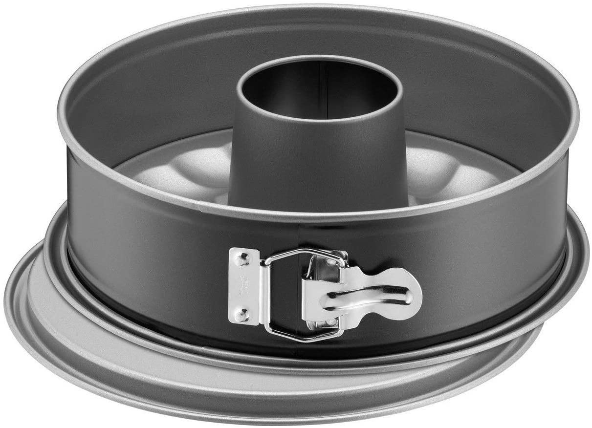 Original Kaiser Inspiration Springform Cake Tin 26 cm Round, 2 Bases, Flat and Tubular Base, Round Baking Tin, Non-Stick, Leak-Proof