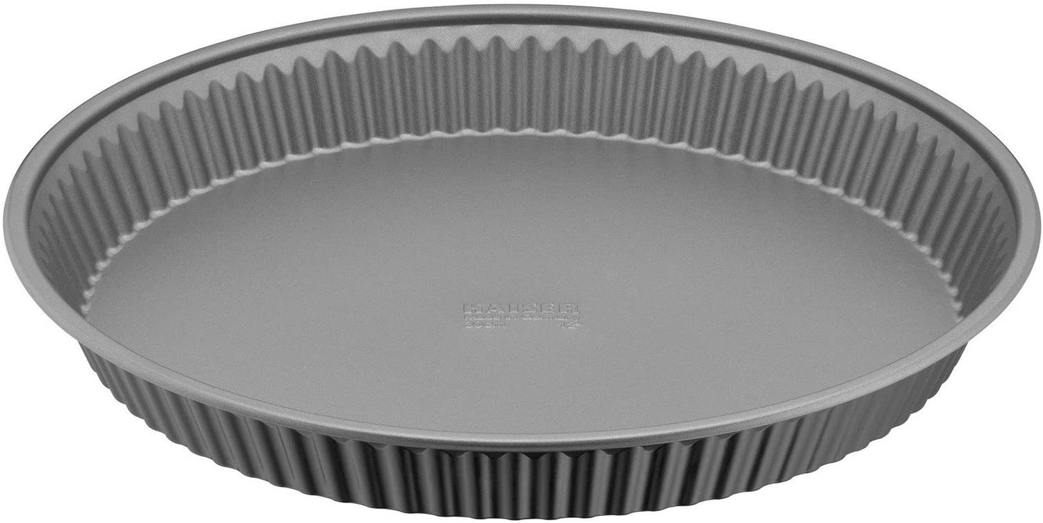 Kaiser Inspiration Fruit Base Mould 30 cm Fruit Tart Mould Cake Base Baking Tin Non-Stick Coating Cake Base Mould Wave Edge Even Browning