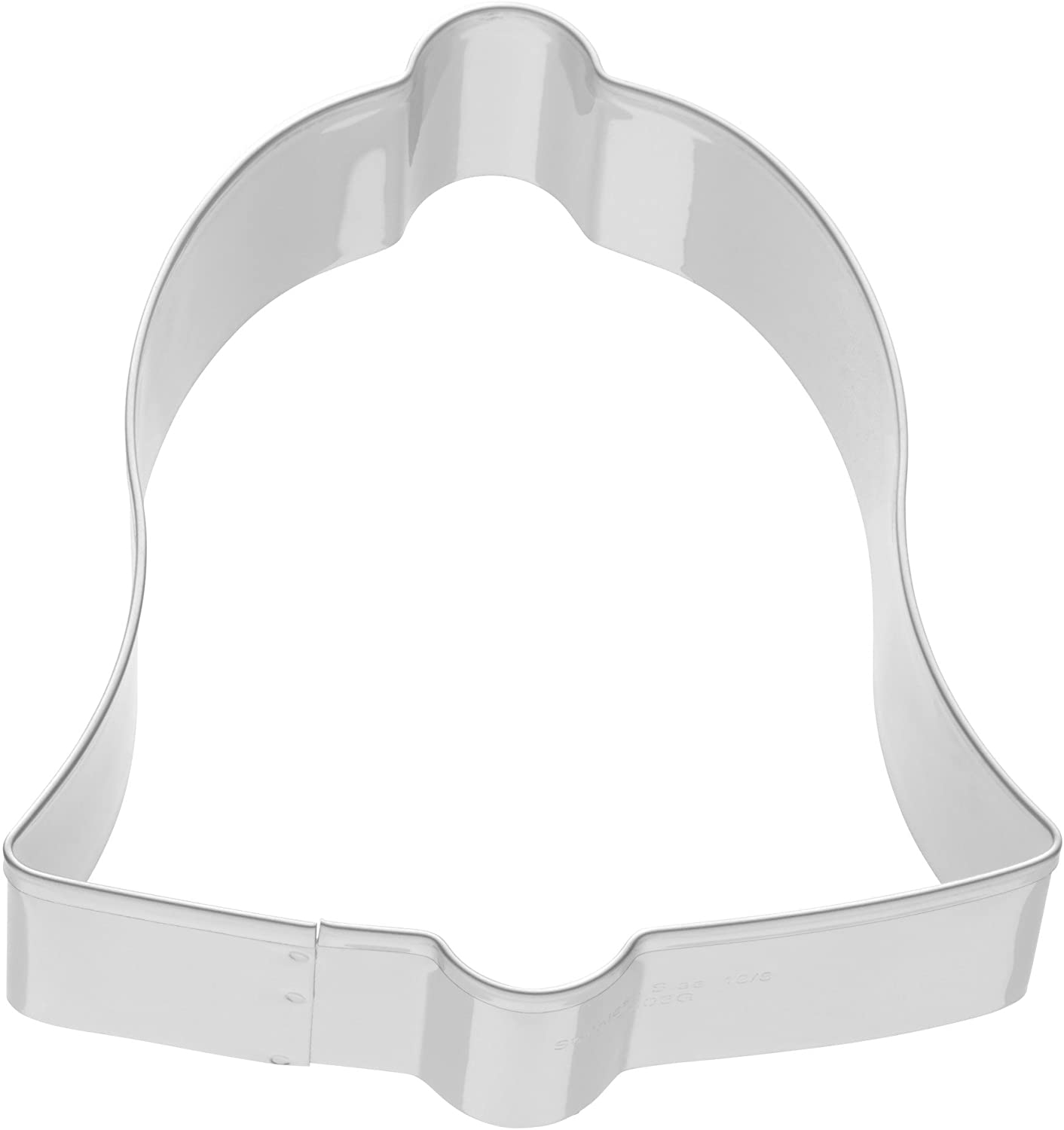 Kaiser Cookie Cutter Bell Christmas Stainless Steel Cookie Cutter 6 x 6 x 2.5 cm