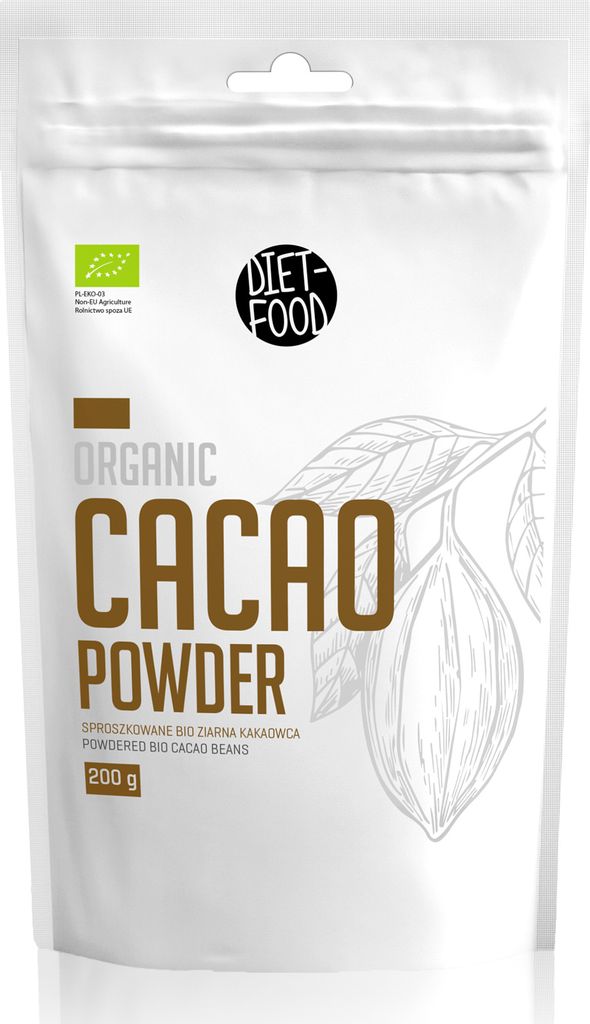 COCOA POWDER 200 g - DIET FOOD