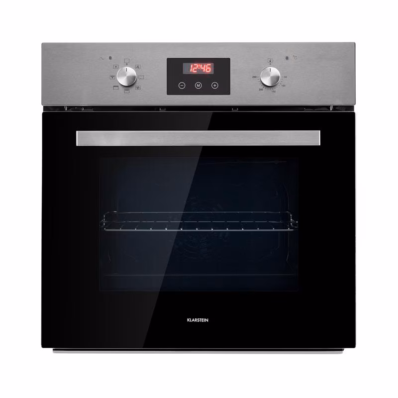 KLARSTEIN Kalahari Electric Built-in Oven 2300W 7 Functions Black Stainless Steel