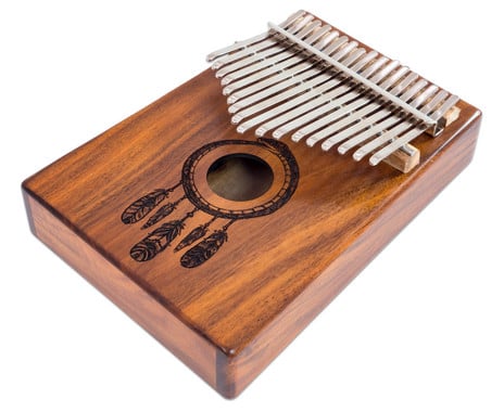 Kalimba Koa, 17 sound tines