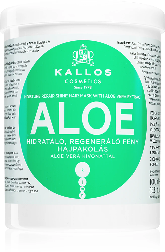 Kallos Aloe Hydrating Mask with Aloe Vera