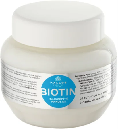 Kallos Biotin Mask for thin, weakened and brittle hair