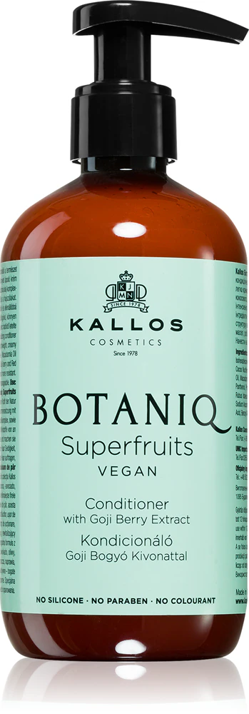 Kallos Botaniq Superfruits Strengthening conditioner with plant extracts without sulfates and parabens