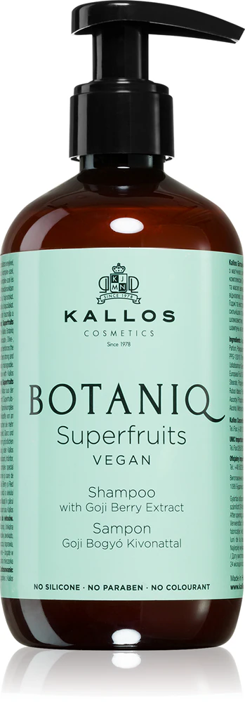 Kallos Botaniq Superfruits strengthening shampoo with plant extracts