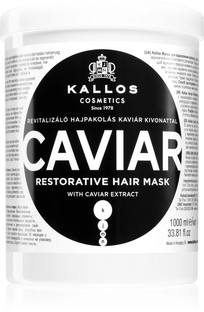 Kallos Caviar renewing mask with caviar