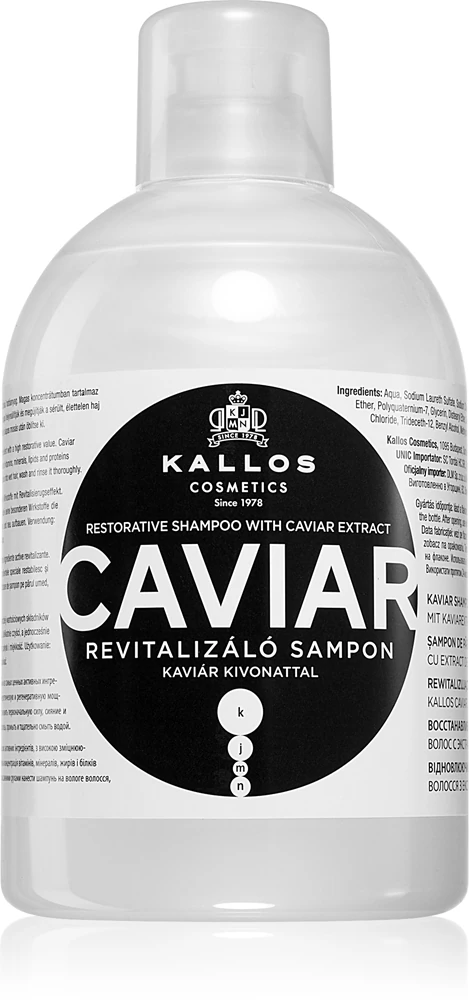 Kallos Caviar renewing shampoo with caviar