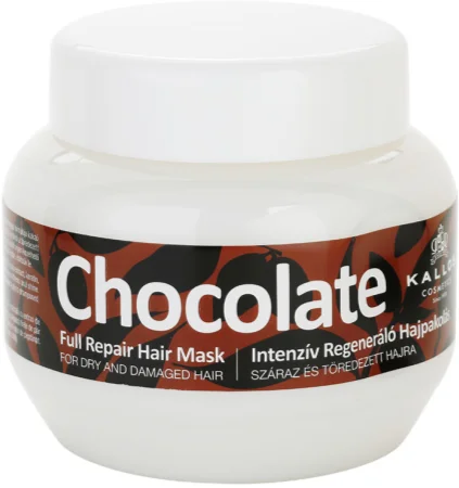Kallos Chocolate Repair Regenerating Mask for dry and damaged hair