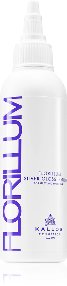 Kallos Florillum Silver Gloss lightening fluid for blonde and gray hair