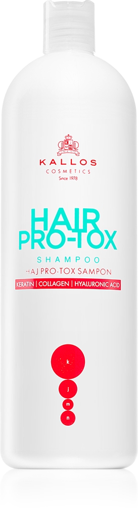 Kallos Hair Pro-Tox Shampoo with Keratin for dry and damaged hair