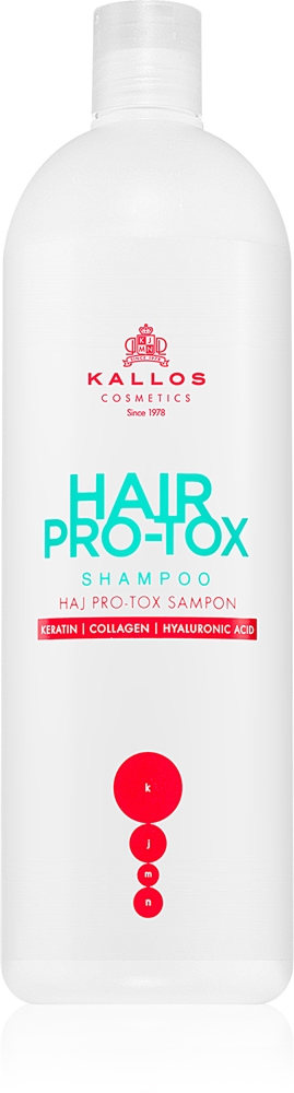 Kallos Hair Pro-Tox Shampoo with Keratin for dry and damaged hair