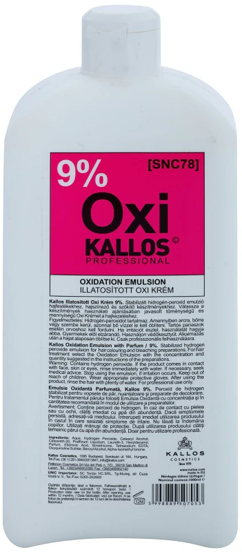 Kallos Kallos Classic Oxi Peroxide Cream 9%