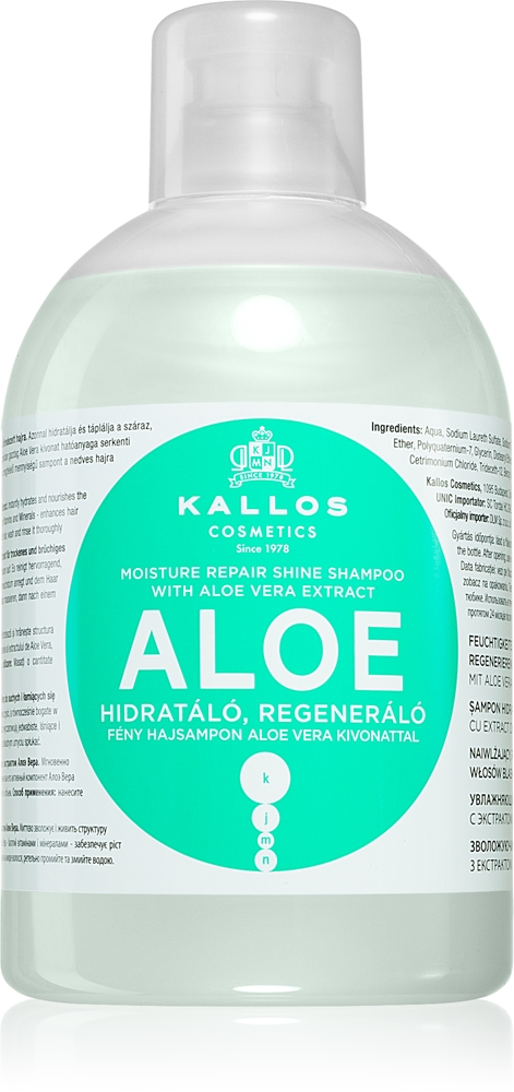 Kallos KJMN Professional Aloe Renewing Shampoo with Aloe Vera