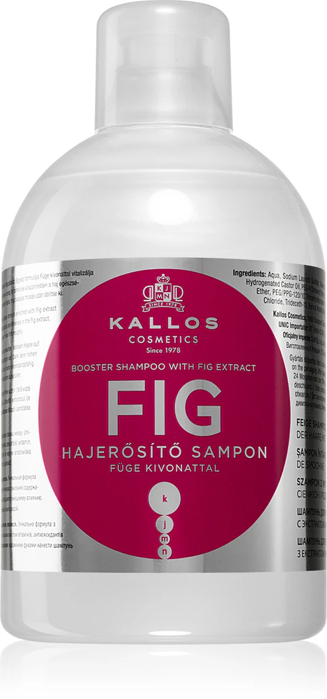 Kallos KJMN Professional Fig Shampoo for weakened hair