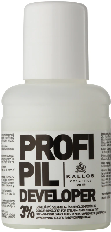 Kallos Profipil Developer activating emulsion for brow and eyelash tinting