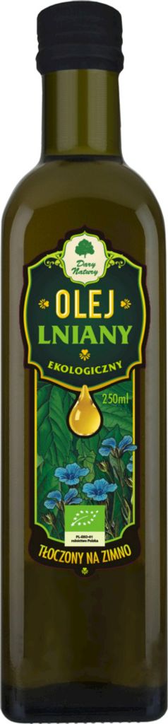 Cold-pressed linseed oil 250 ml DARY NATURY 250 ml