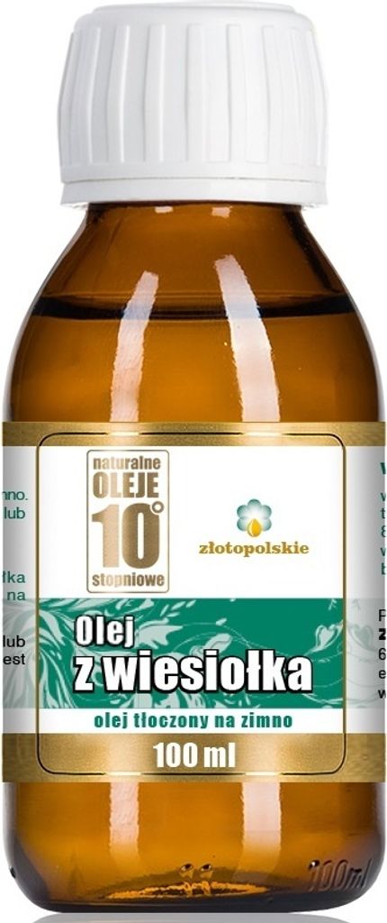 Biogo COLD-PRESSED EVENING PRIMROSE OIL 100 ml - POLISH GOLD