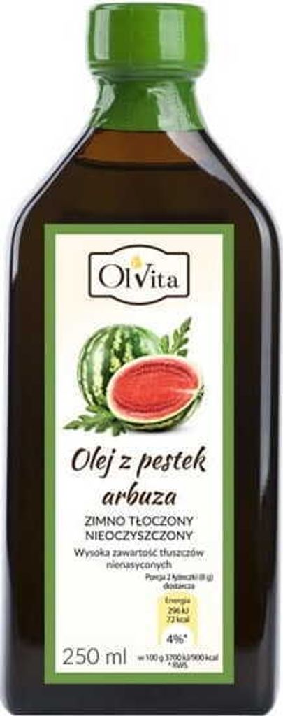 Cold-pressed raw watermelon oil 250ml OLVITA