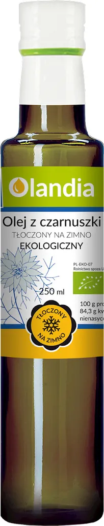 Biogo Cold-pressed black cumin oil 250 ml - OLANDIA