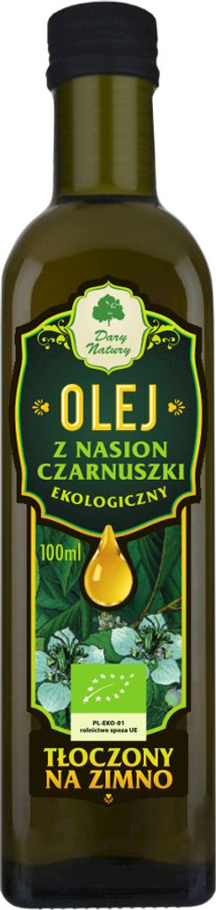 Cold pressed black cumin oil 100ml DARY NATURY