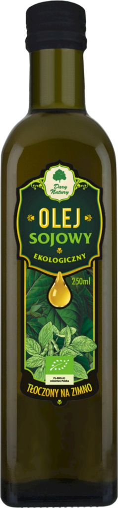 COLD PRESSED SOY OIL, 250 ml - DARY NATURY