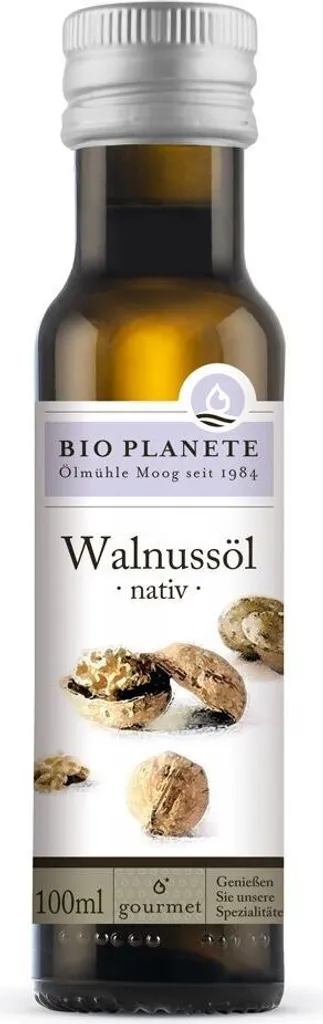Bio Planete Cold-pressed walnut oil, 100 ml - Planet