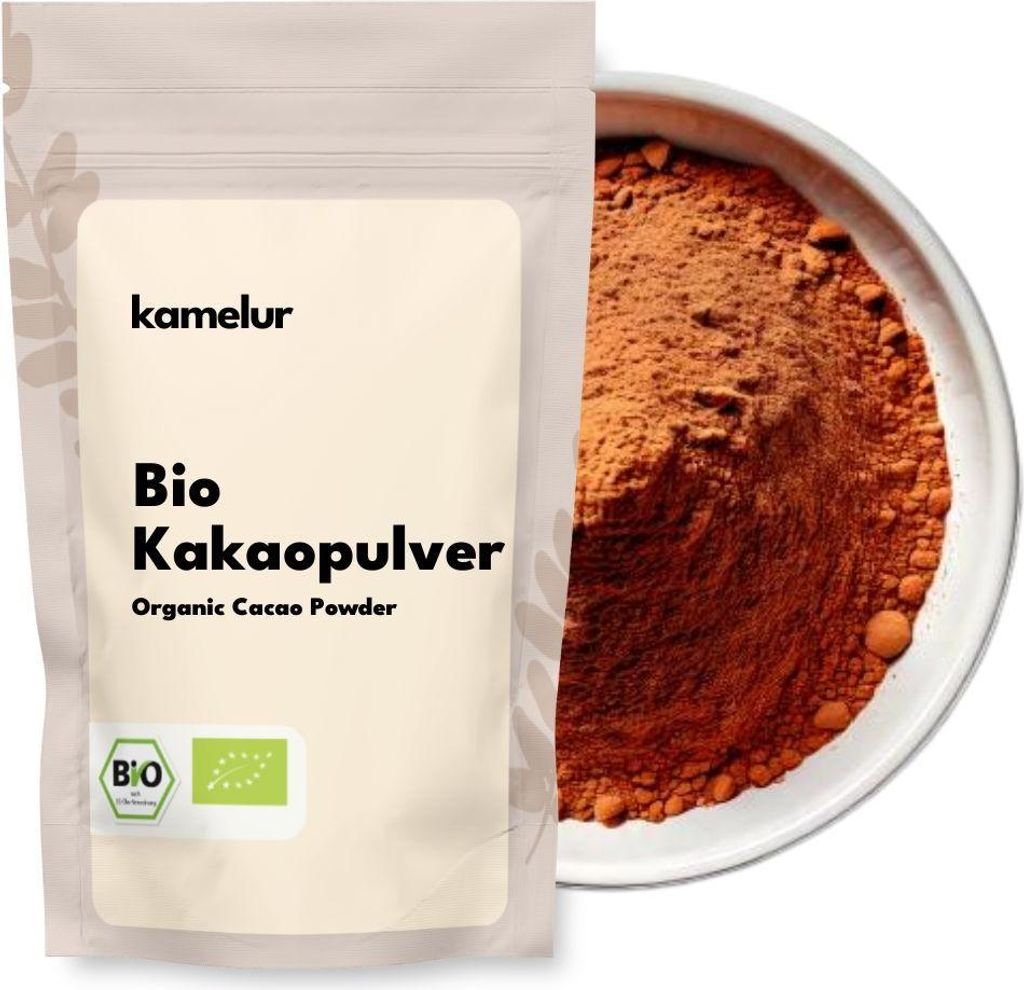 Kamelur BIO Cocoa powder strong unsweetened 500g