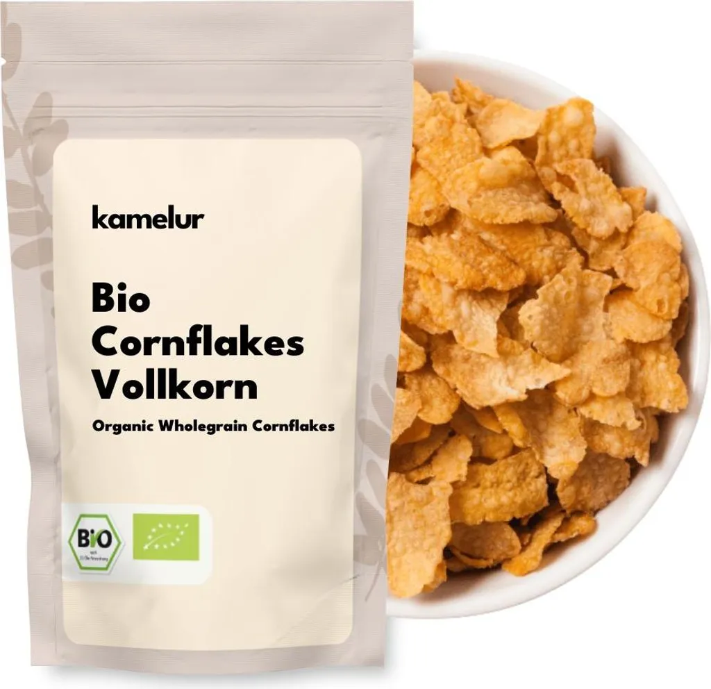 Kamelur® organic cornflakes whole grain 1 kg 1000g