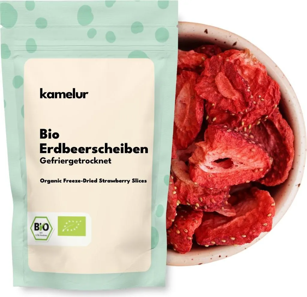 Kamelur® Organic Strawberry Slices 125 g
