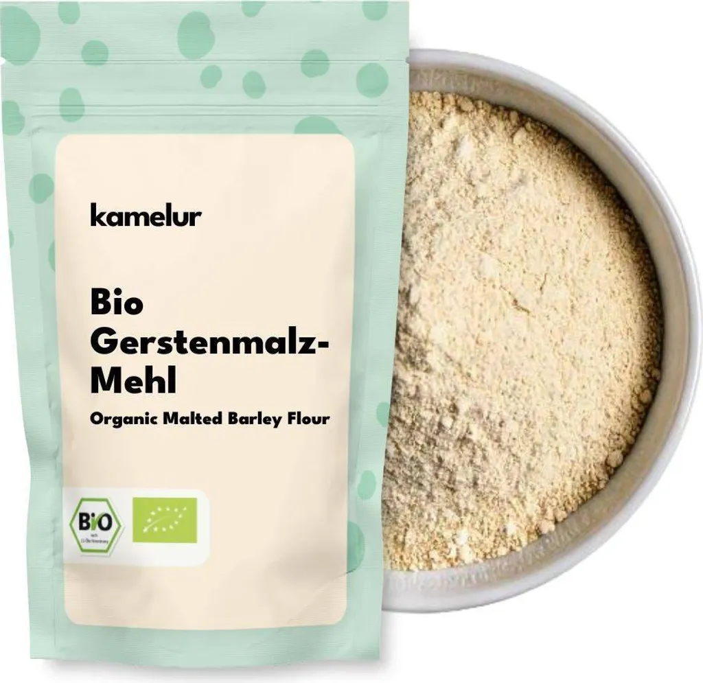 Kamelur® organic light barley malt flour 1 kg